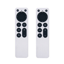 2 Pezzi per Telecomando per TV 4K Universale, Telecomando Sostitutivo, Elevata Compatibilità, Lungo Raggio, Design Ergonomico