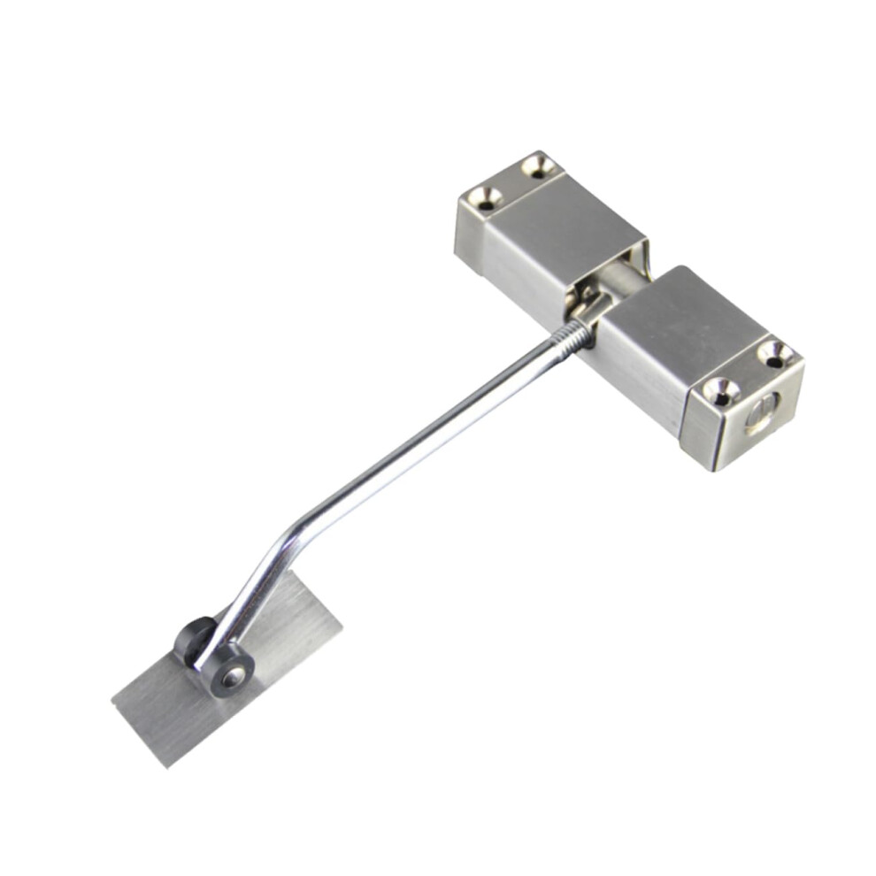 Adjustable Stainless Steel Automatic Door Closer For 1000Mm Doors, Quiet Operation, Reversible Mount 9330225799948