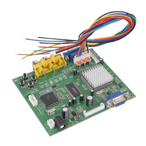 Voor RGB/CGA/EGA/YUV Naar VGA HD Video Converter Board HD9800/GBS8200 Multifunctionele Gemaksmodule