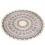 Bohemian Mandala Cotton Round Rug 90cm 1