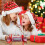 Christmas ziplock bag set with bow pull-out clips 1