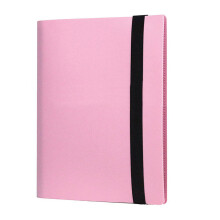 Sammelkartenordner, Kartenordner, Kartenhalter, Ordner,-Rosa