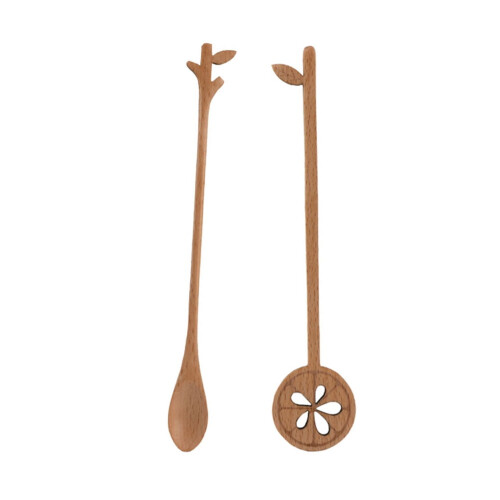 Kaffeelöffel, Mixer-Rührlöffel, langer Griff, 2 Stück