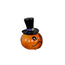 Horror Theme Resins Pumpkin Sculpture With-Unhappy Pumpkin