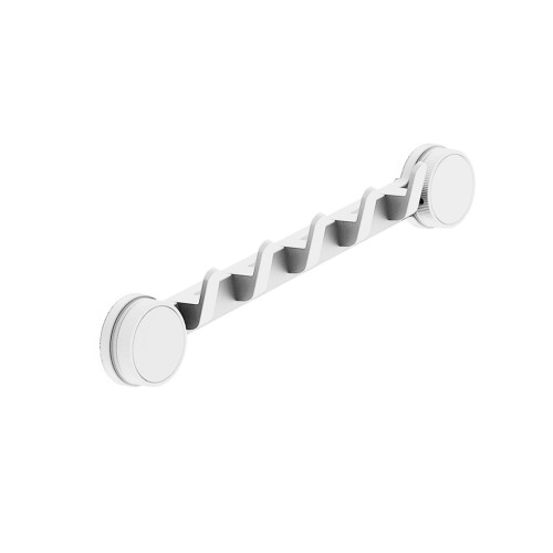 Heavy Load Bearing Suction Hooks Smooth Surfaces Mount-White