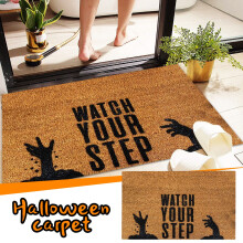Tapete de Halloween EQWLJWE Marrom 61 x 41 cm
