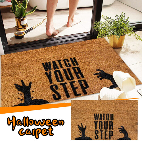 Tapete de Halloween EQWLJWE Marrom 61 x 41 cm