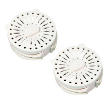 Drain Basket Fruit Vegetable Drainer Container with-White