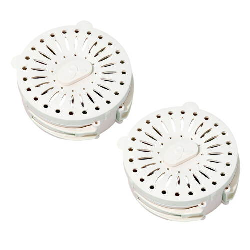 Drain Basket Fruit Vegetable Drainer Container with-White