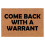 Coir Doormat 24 x 16 in Front Door Mat 1