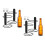 2 Count Mounted Single Holder Display Shelf 7