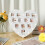 Baby First-Year Photo Frame with LED Light, White, 12-Slot 1
