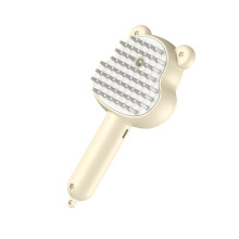 Pet Comb Cats Grooming Massaging Brush Massage-off white color