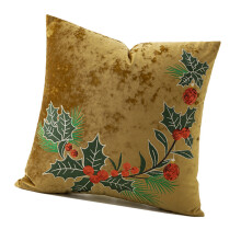 Winter Themed Polyester Cushion Cover Easy Washing Christmas-B1