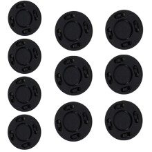 Sturdy Metal Magnetic Buckles Button for Clothing Bags-Black