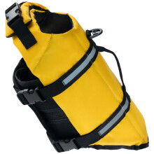 Dog Flotation Vest Comfortable Swimwears Life Vest for-Yellow M