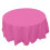 Leott Plastic Round Tablecloth 84 Inch 12 Pack Pink 1