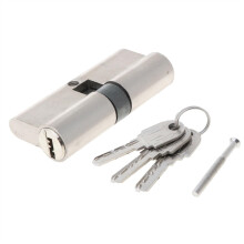 Euro Profile Cylinder Lock 90mm AntiTheft Brass Door Lock Cylinder with 4 Keys AntiDrill Security Core