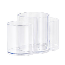 Desktop Cosmetic Dispenser Box Easy Grabs Designs for-Clear