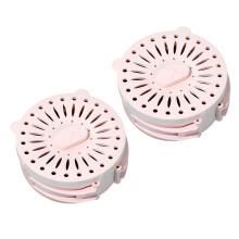 Dishwasher Safe Produce Colander With Lid And Drainage-Pink
