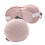 Neck Support Pillow Light Blocking Comfortable Knitted-Pink 1