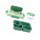 Lunchbox voor voedselcontainers met-Groen kwartraster 1