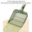 Plastic Cats Litters Scoops,Litters Scooper Sifter Kitten-White 6