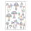 Raamsticker voor Bird Strikes Antis-Collision Sticker-paddestoel 1