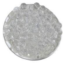 100Pcs Clear Glass Beads with Hole 8mm For Handmade Craft-TMB