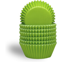 POWKOL Zöld Cupcake kapcsos sütőpapír, sütőpapír, 300 db