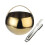 Stainless Steel Round Ice Buckets 2L Capacity For Home-Gold 1