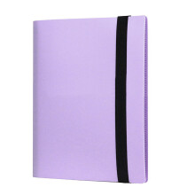 Card Binder 9 Pocket,Trading Card Binder with Card-Purple