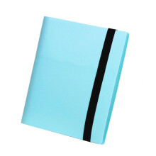 Trading Card Binder 9 Pocket,Card Collection Binder for-Blue