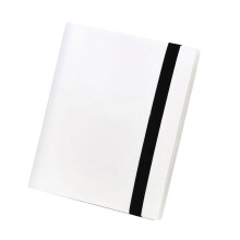 Trading Card Binder 9 Pocket,Side-Loading Card Album-White