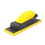 70X198mm Dry Grinding Hand Push Board Car Putty Ash Hand Planer Rectangular Vacuum Sandpaper Grinding Ash Board Tool 5