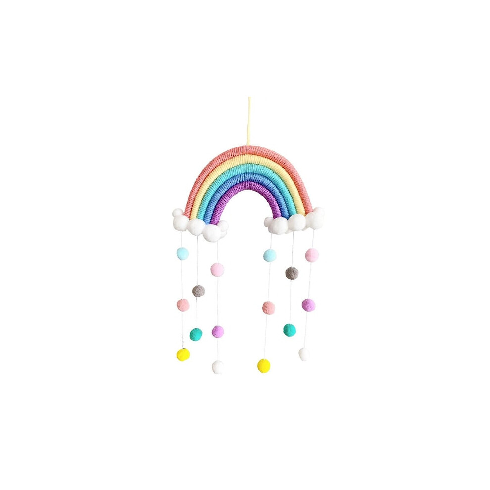 Rainbow Cotton Hanging Decoration 26x3x50cm