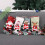 Julklappspåsdekoration rekvisita 1 set 1