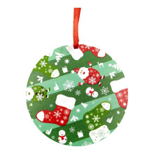 Kerstkousen, feestversieringen, cadeauzakjes (6 stuks)