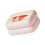 Premium Plastic Tissue Holder With Modern Aesthetic-Pink 1