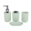 Ensemble de rangement de salle de bain, gain de-Vert Morandi 1