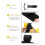 Storage Strap Heavy Duty Hook and Loop Cord Carrying Strap and Organizer with Handle for Pool Hoses Garden Hoses Cables 2
