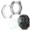 Case and Screen Protector Set for Garmin Instinct E 40mm, TPU Shock Absorbing Frame with Tempered Glass 3+2 Pack 1