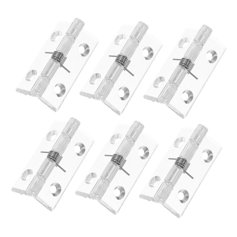 6Pcs Concealed Door Hinges With Quiet Selfclosing Spring Design For Cabinets And Interior Doors 9330225800590