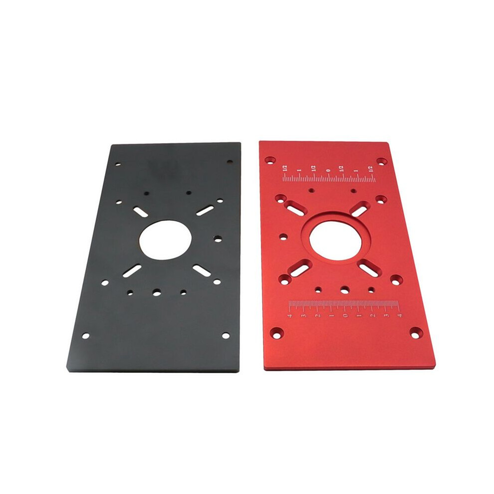 Router Lift With Fixed Base-Router Insert Plate-Woodworking Universal Router Lift Base For 65Mm Dia Router Motor-Red 6031282555395