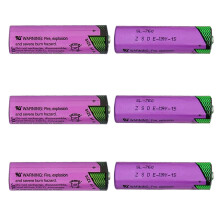 6 Pack 3.6V 2200mAh Replacement AA Size Lithium Battery for Tadiran SL760 Long Lasting Power
