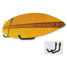 Rastrelliera per Montaggio un Parete per Tavola da Paddle per Kayak, Resistente, Resistente, Espositore per Snowboard, con Rivestimento un Polvere,