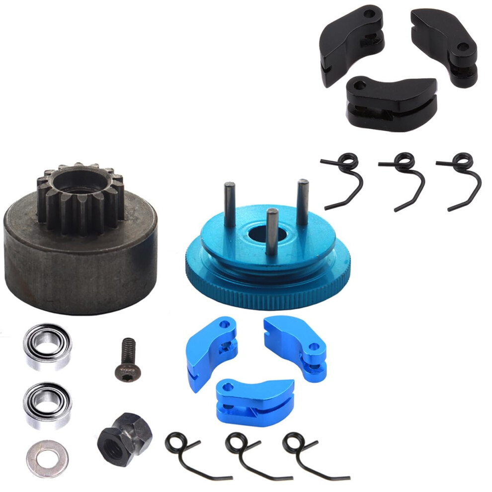 Rc Clutch Bell And Flywheel Kit 14T Aluminum For 1/8 Scale Nitro Rc Car 2128Cxp Engine Upgrade 9330225802303