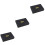 3St Eva Darts Opbergbox Zwart Draagbare Accessoire Opbergzak 4