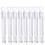 Hvide hjerteformede boblestave (48 stk.) 4