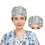 2St Multikleur Scrub Caps Katoen Verstelbaar Comfortabele Pasvorm 8